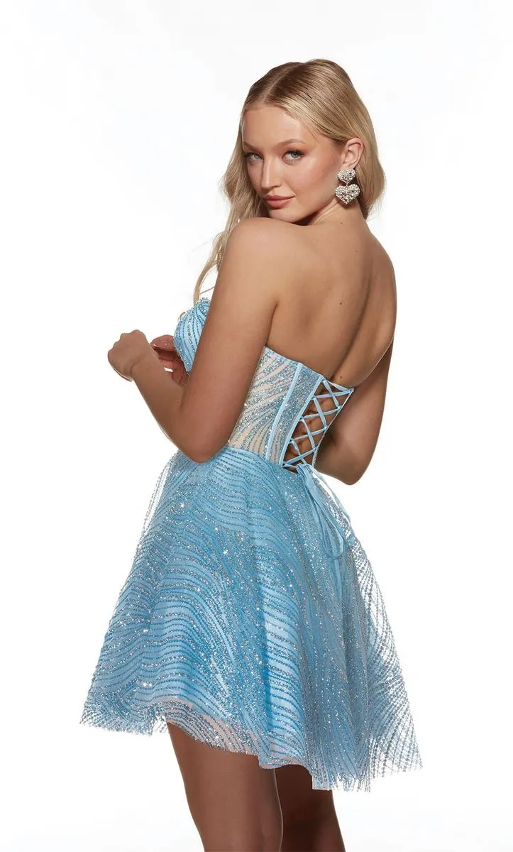 Alyce Paris Corset A-Line HoCo Dress 3780