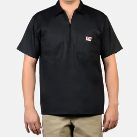 Ben Davis Men's Half-Zip Short Sleeve Work Shirt