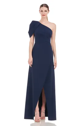 Briana Shoulder Draped Gown