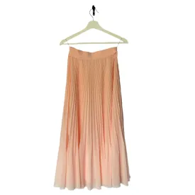 Coral Pink Chiffon Skirt By Wilfred