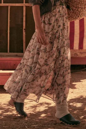 Floral Tiered Maxi Skirt – Embrace the Day Collection