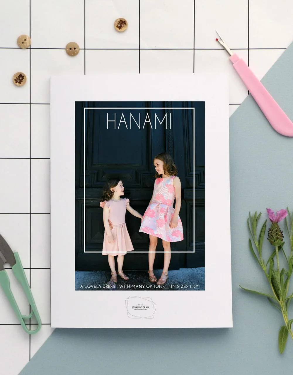 Hanami Dress, Straightgrain Girl's Sewing Pattern