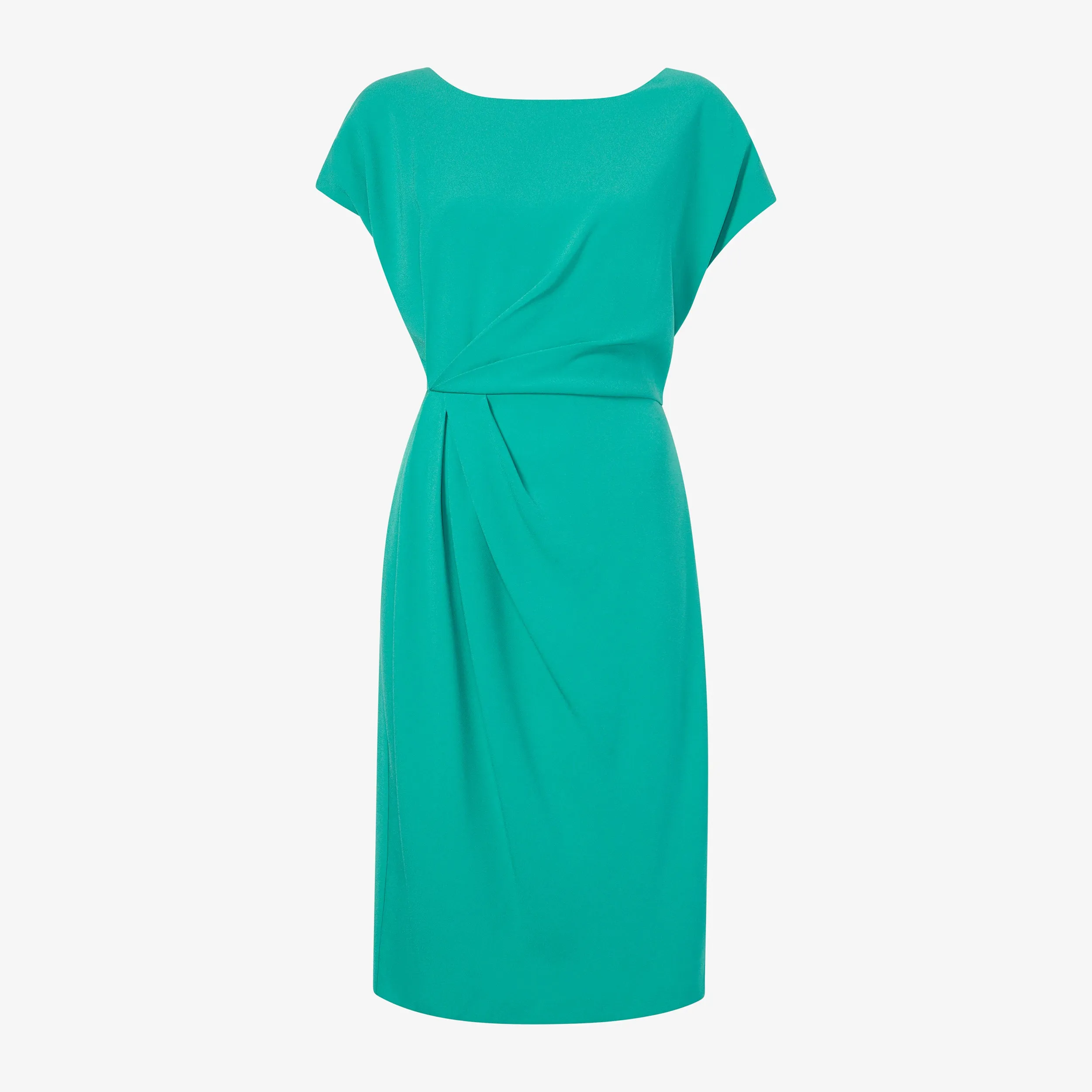 Jillian Dress - Eco Medium Crepe :: Tropical Green