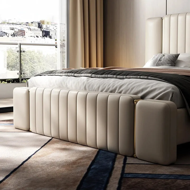 Jumanji Upholstered Bed In Suede