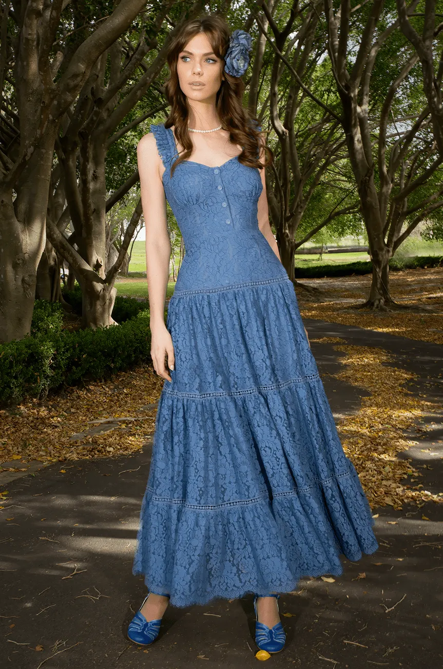 La Luna Lace Maxi Dress