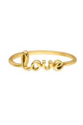 Love Ring 18K Gold Plated