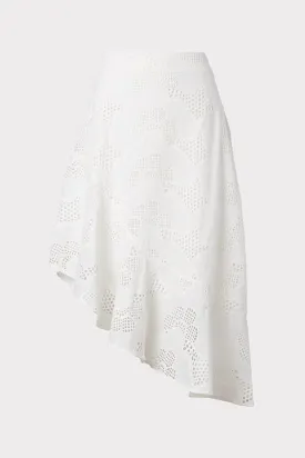 Mae Pieres Eyelet Skirt