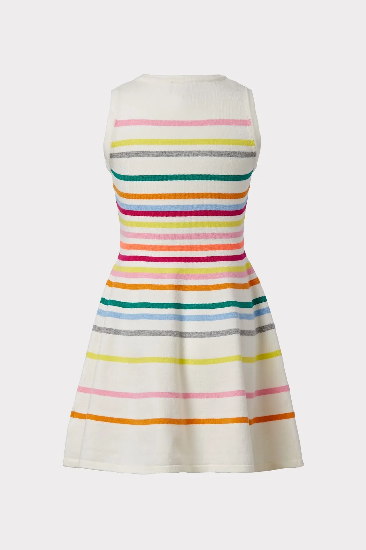 Milly Minis Rainbow Stripe Flare Dress