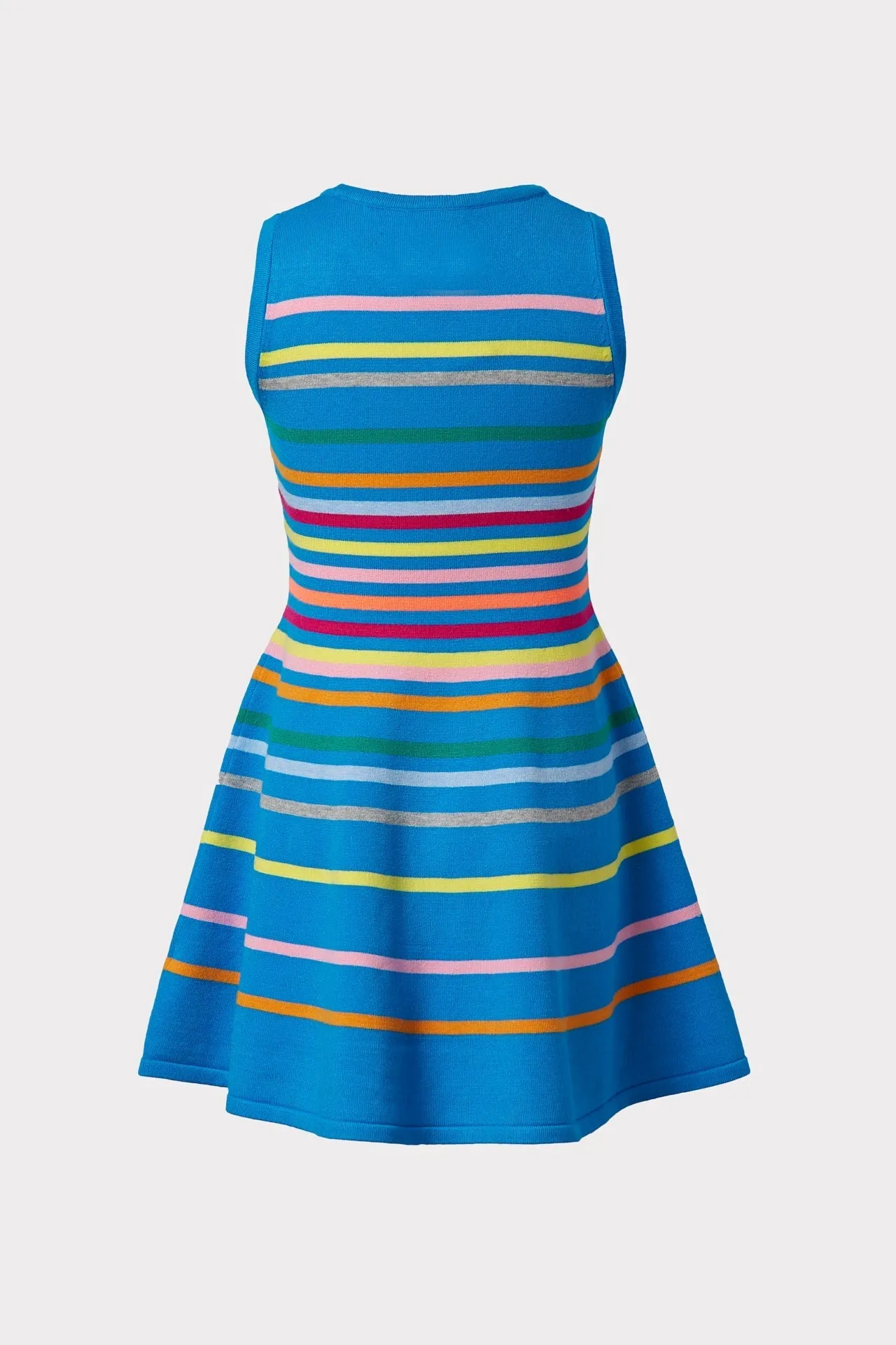 Milly Minis Rainbow Stripe Flare Dress