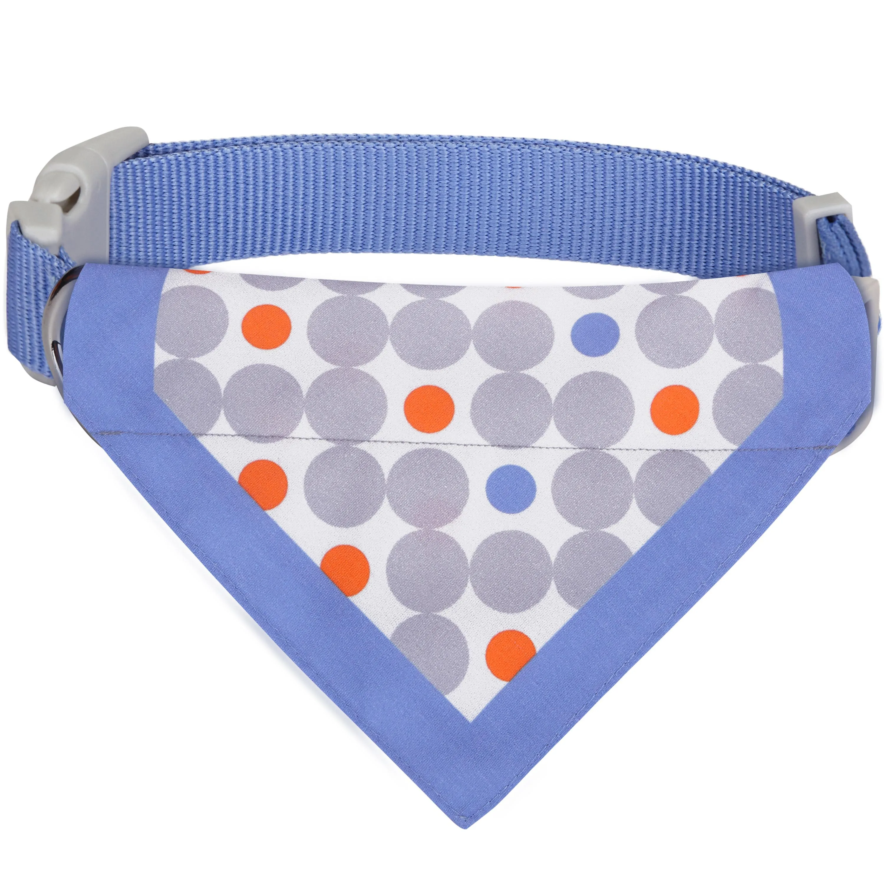 Polka Dot Bandana Dog Collar