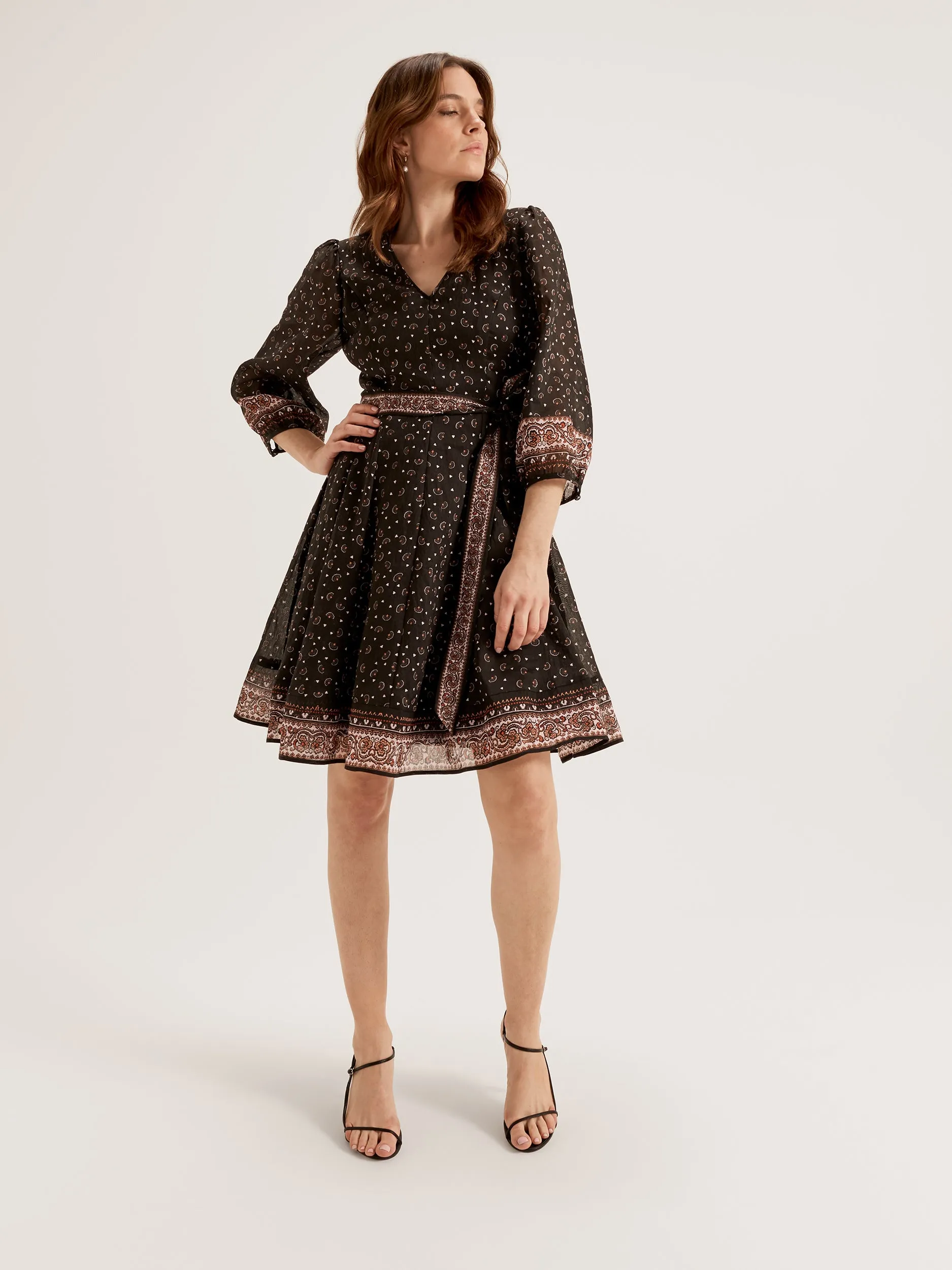 Portofino Paisley Dress