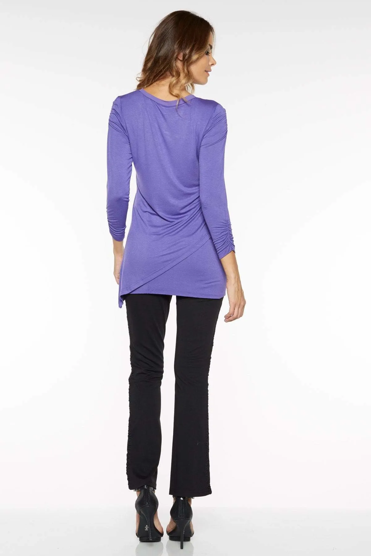 Rhonda Shear Asymmetrical Mesh Smoothing Top - FINAL SALE