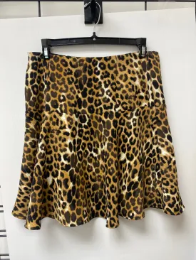 Skirt Midi By Express In Animal Print, Size: 6