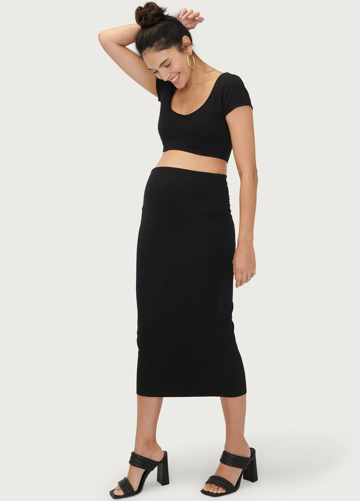 The Body Midi Skirt