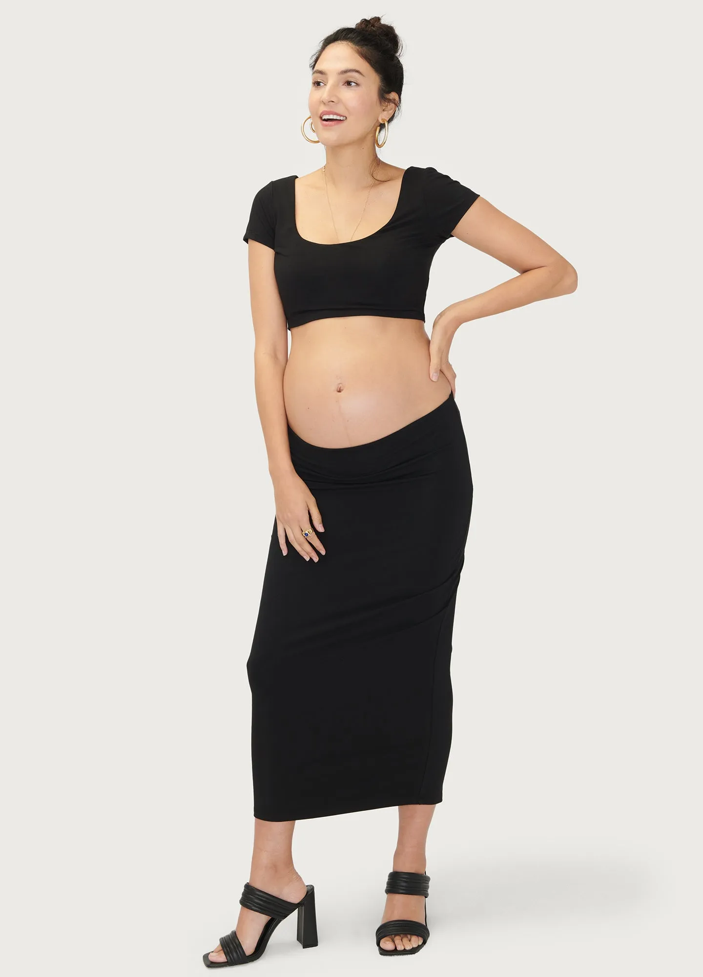 The Body Midi Skirt