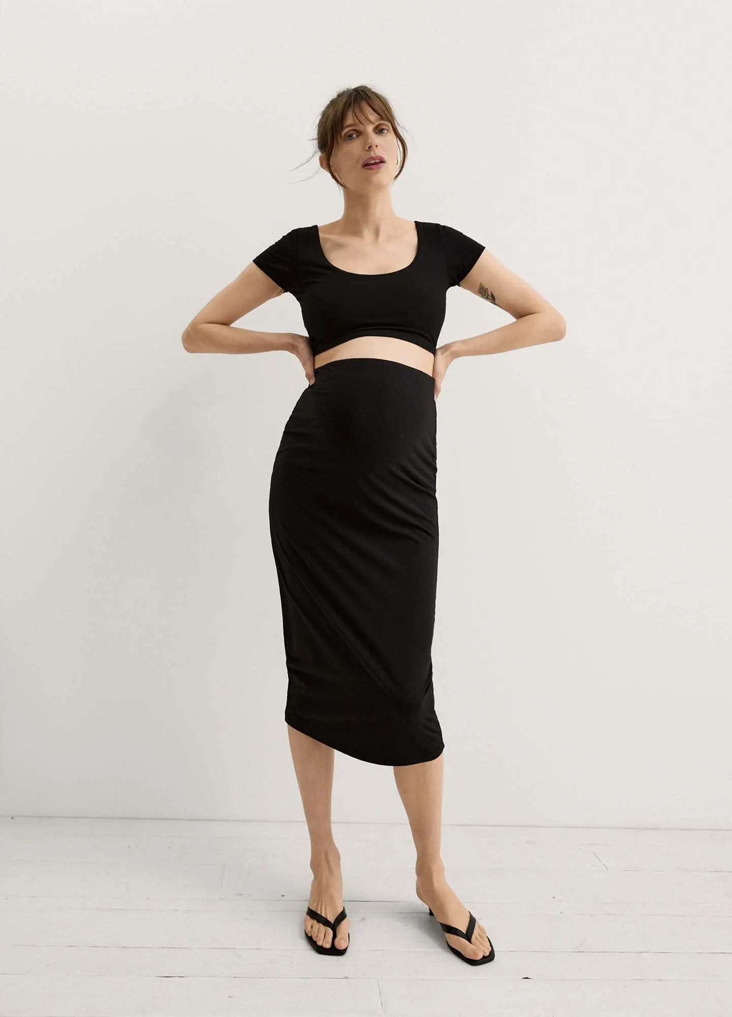 The Body Midi Skirt