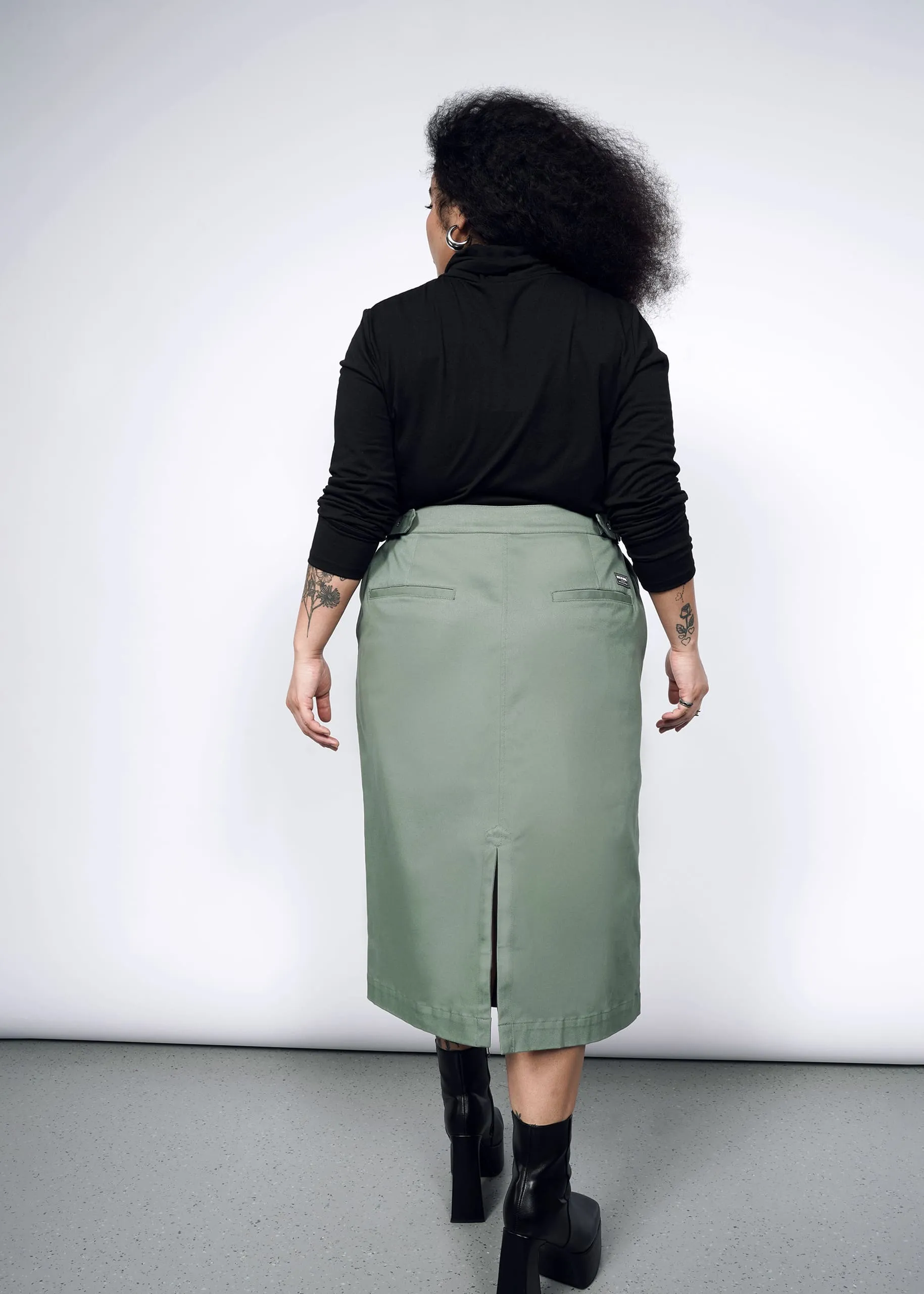 The Essential Utility Wrap Skirt