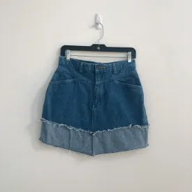 Upcycled Denim Libra Skirt