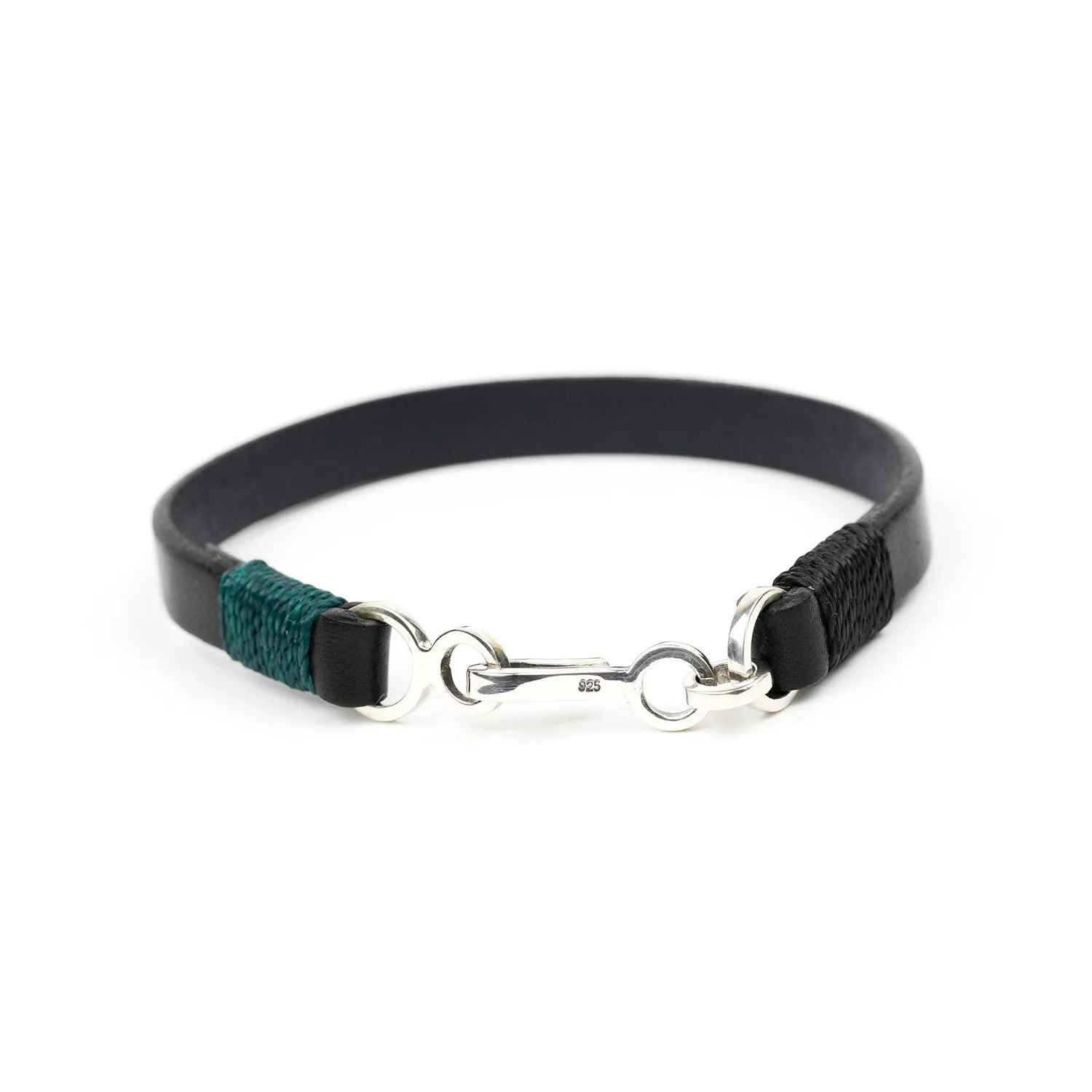 Wide Easy Leather Bracelet